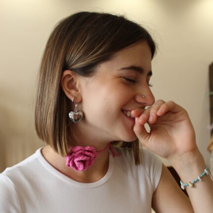 Baby Rose rosellina all'uncinetto